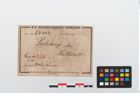 Etikett zu Bronzearmreif (NHMW-PRAE-024444)